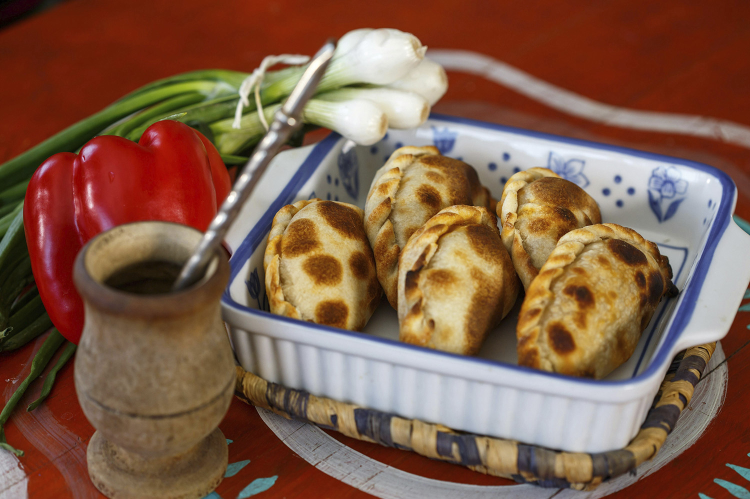 Empanadas y mate